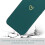 Green Samsung S22 case shockproof silicone TPU 5