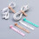 Earphone Winding Device Headphone Organizer 16 pcs 7.7x0.9 8