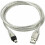 Cabo adaptador USB para FireWire IEEE1394 com conector macho de 4 pinos 1