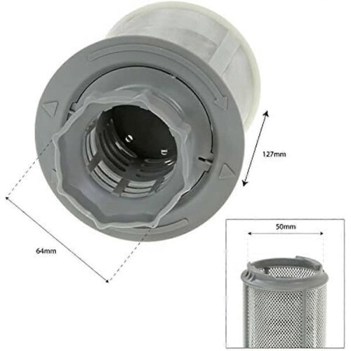 Dishwasher Mesh Micro Filter Replacement for Bosch Neff 1