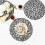 Round Placemats Paper Woven 15 Inch 6 Pack 2