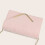 KEINXS damesclutch van PU-leer in roze 5