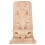 Bordure d'angle en bois sculpté OUNONA 6