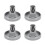 Hjul til nedre kurv til oppvaskmaskin PP40mm4PCS 7