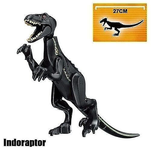 Set de blocuri de construcție cu dinozauri Indoraptor Velociraptor