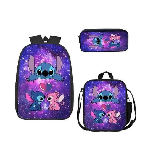 Stitch ryggsäckset skolväska Y-style7