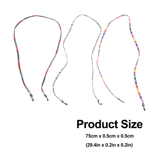 Eyeglass Strap for Women and Men - Adjustable Retainer Cord 1