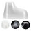 Babyskoformar PVC transparenta 10 st 4,72,42,2 tum 7