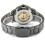 Men's automatic skeleton steel watch 6