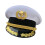 Adult Captain Hat Navy Sailor Costume Accessory 4