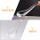 Glass Serving Tablespoon Clear Kitchen Spoon 1 Piece 3