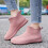 Women's Waterproof Ankle Rain Boots Wide Calf 1 Pair 2