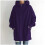 Damen-Kapuzenpullover mit Reißverschluss, einfarbig, Größe XXXXL 1
