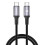 NEXTBATT USB-C to USB-C Cable 100W, 5A, 2m - Black 1