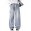 Calça jeans masculina clássica de cinco bolsos, corte regular. 1