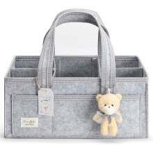 Diaper Caddy Organizer with Handle 1 Pack
