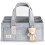 Diaper Caddy Organizer with Handle 1 Pack 1