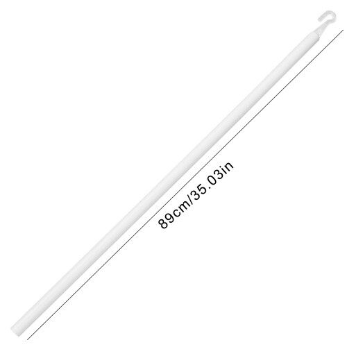 Vertical Blind Wand Replacement Parts with Hook and Handle for 2