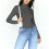 Women's Winter Mock Turtleneck Thermal Top Fleece-Lined 1