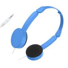 Zusammenklappbares Kinder-Headset mit 3,5-mm-Stecker,-Himmelblau