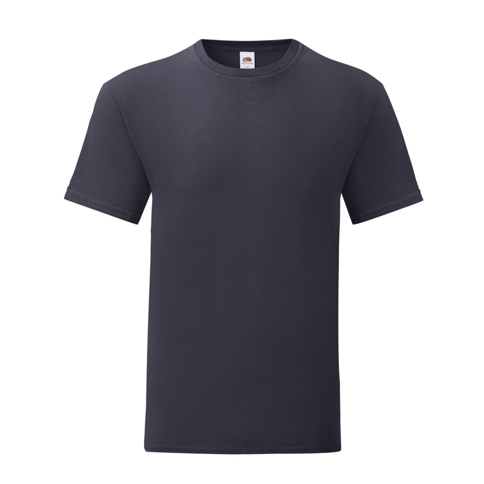 Fruit Of The Loom (Xxl, Deep Navy) Mens Iconic 150 T-Shirt