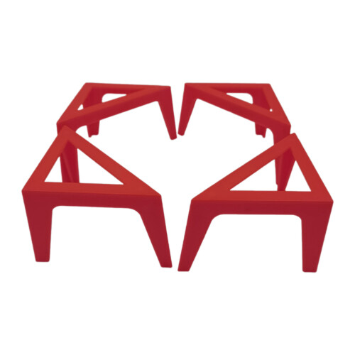 Canvas Stands for Pouring Paintings Canvas Risers Holder-Red