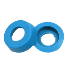 2pcs Billiard Cue Tail Cover Protective-Blue 21.5MM large ru