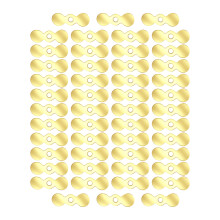 50Pcs Fishing Spinner Baits Lures Topwater Fishing-Golden M