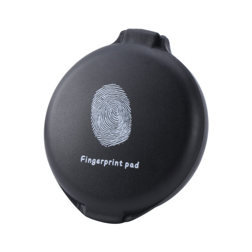 Practical Fingerprint Pad Thumb Print Ink Pad Fingerprint-Black