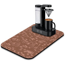 Coffee Mat Diatomaceous Absorbent 19.5x12 in