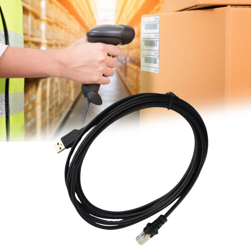 Cordon universel pour lecteur de codes-barres USB, 2M, pour 1