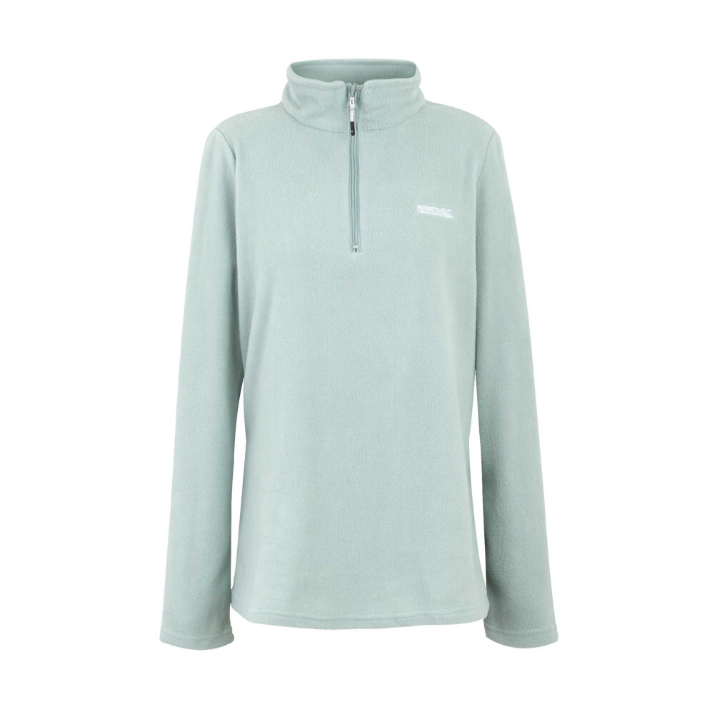 Regatta (14 Uk, Green Haze) Great Outdoors Womens/Ladies Sweetheart 1/4 Zip Fleece Top