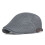 Men's Breathable Mesh Beret Hat - Summer Sun Protection Duckbill Cap LightGrey 1