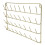 Space Saving Sewing Thread Rack Wall Mounted Metal-Gold 1