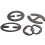 3 Pcs Non-Slip Bra Strap Clips, Adjustable Bra Strap Holders for Women   Model 1 1