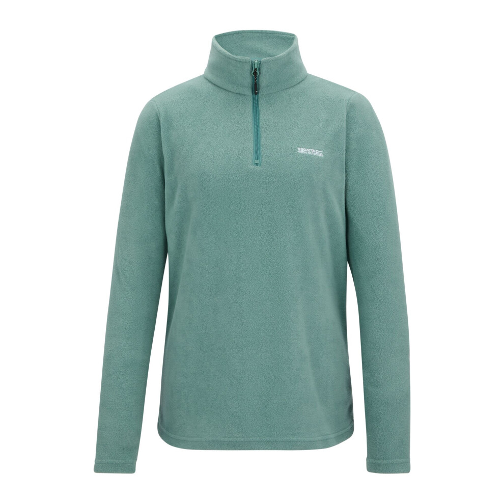 Regatta (16 Uk, Ivy Moss) Great Outdoors Womens/Ladies Sweetheart 1/4 Zip Fleece Top
