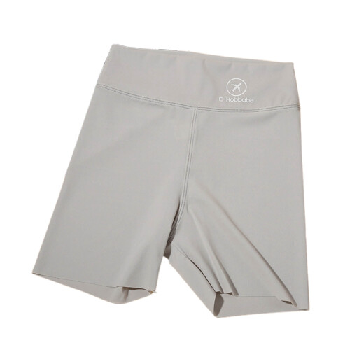 Girls' Summer Legging Shorts Solid Color Stretch Empire