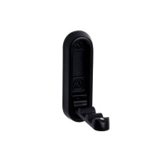 Faltbarer Haken 2er-Pack - Mattschwarz, platzsparendes Design