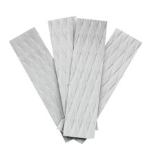 4Pcs Surfing Front Traction AntiSlip Pad Surfboard-Light Grey