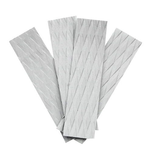 4Pcs Surfing Front Traction AntiSlip Pad Surfboard-Light Grey