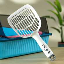 Cat litter shovel large thickened fine-hole tofu sand