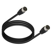 Din 3P Large 3Pin Male to Male Power Supply Cable Power-1.5m