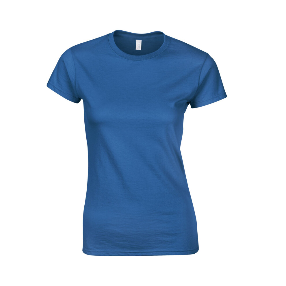 Gildan (Xxl, Royal Blue) Womens/Ladies Softstyle Ringspun Cotton T-Shirt