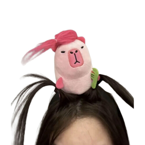 Grappige dierenhaarbandornament Stijlvolle-Roze