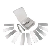 100Pcs Metal Plant Tag Aluminum Plant Labels with Metal Wire