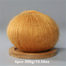 Mohair Yarn for Crochet and Knitting 6 pcs 50g each