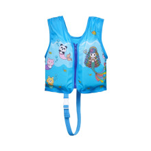 Kids' V-Neck Cartoon Life Vest Light Blue One Size