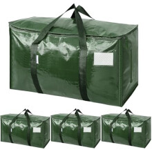 Moving Bags Extra Large Heavy-Duty 4-Pack Olive