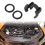 Collier de serrage pour tuyau de climatiseur, Clip de fixation 2
