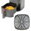 Friteuses à Air, doublures métalliques, accessoire de cuisson 2